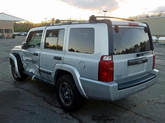 1J8HG48K06C209279 - 2006 JEEP COMMANDER Gümüş foto 3