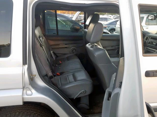 1J8HG48K06C209279 - 2006 JEEP COMMANDER Gümüş foto 6