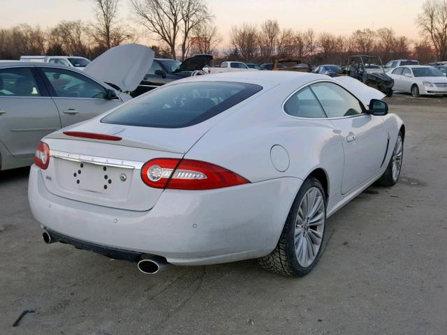 SAJWA4FB0BLB39588 - 2011 JAGUAR XK WHITE photo 4