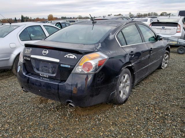 1N4CL21E07C232171 - 2007 NISSAN ALTIMA HYB BLACK photo 4