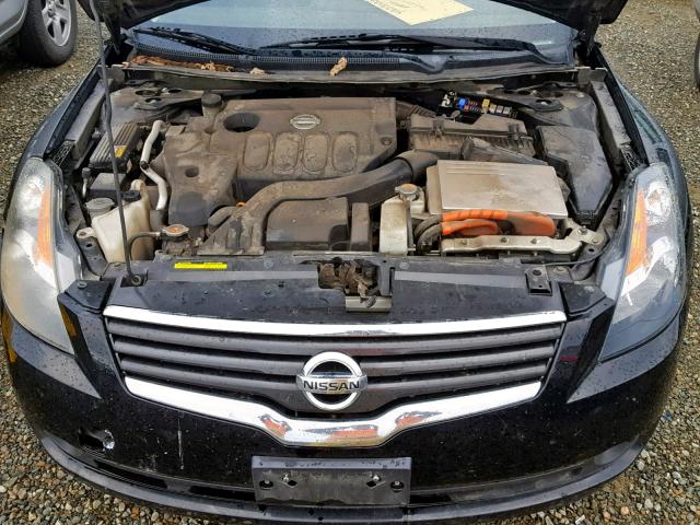 1N4CL21E07C232171 - 2007 NISSAN ALTIMA HYB BLACK photo 7