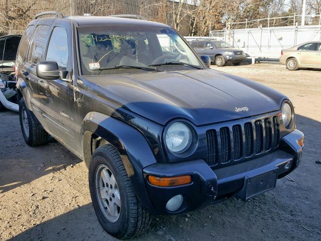 1J4GL58K23W726284 - 2003 JEEP LIBERTY LI BLACK photo 1