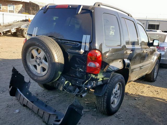 1J4GL58K23W726284 - 2003 JEEP LIBERTY LI BLACK photo 4