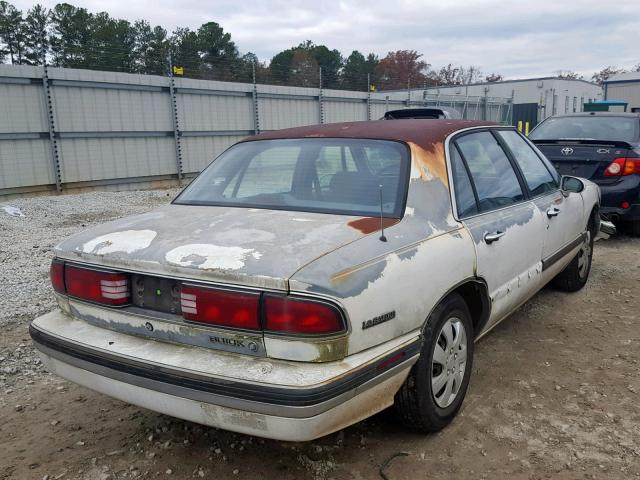 1G4HP52L7SH432717 - 1995 BUICK LESABRE CU WHITE photo 4