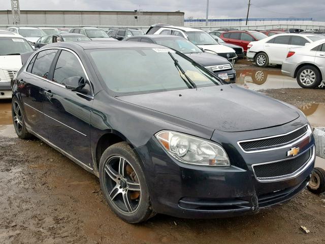 1G1ZC5EB5AF100608 - 2010 CHEVROLET MALIBU 1LT BLACK photo 1