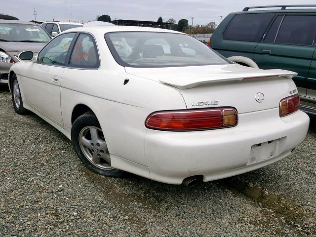 JT8CD32ZXW1003679 - 1998 LEXUS SC 300 WHITE photo 3