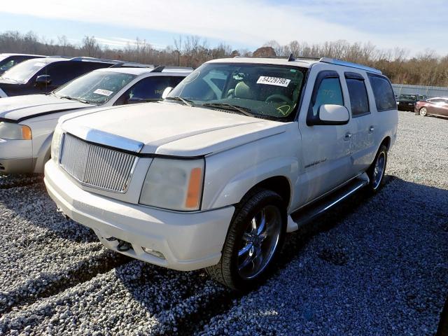 3GYFK66N26G115918 - 2006 CADILLAC ESCALADE E WHITE photo 2