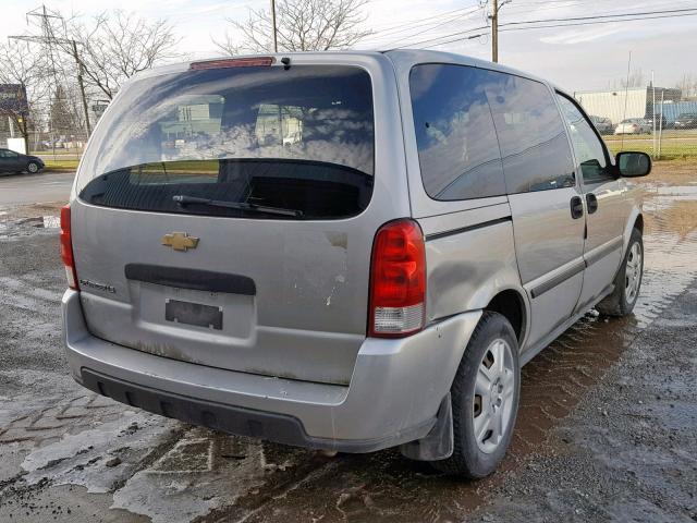 1GNDU23159D124235 - 2009 CHEVROLET UPLANDER L Gümüş foto 4
