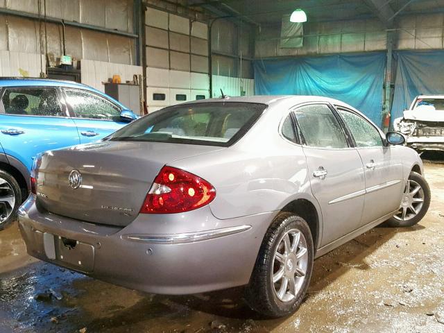 2G4WD582X71121727 - 2007 BUICK LACROSSE C SILVER photo 4