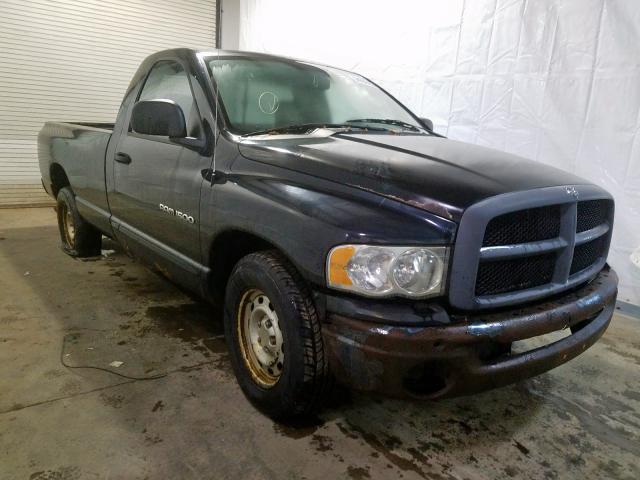 1D7HA16K05J515635 - 2005 DODGE RAM 1500 S BLACK photo 1