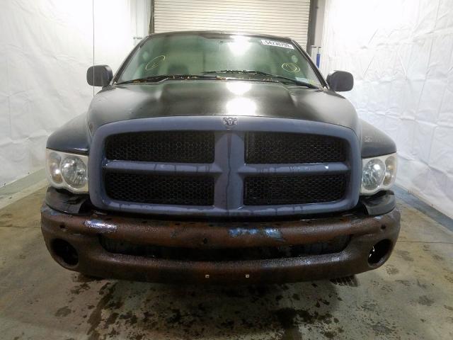 1D7HA16K05J515635 - 2005 DODGE RAM 1500 S BLACK photo 9