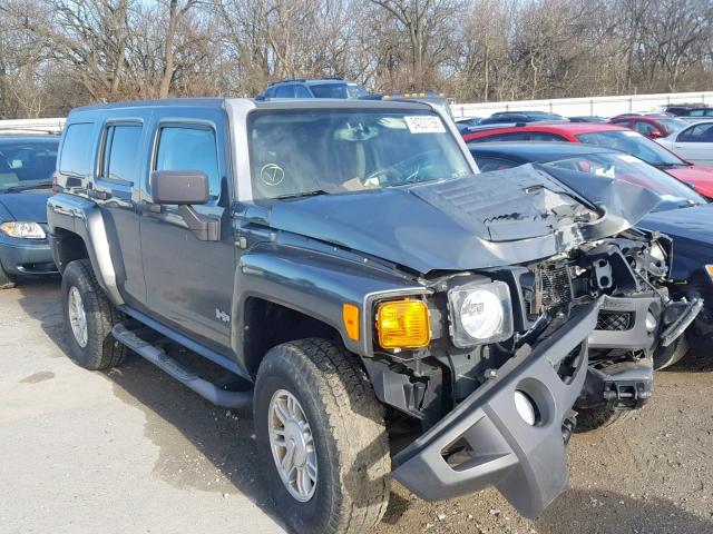 5GTMNGEE3A8119009 - 2010 HUMMER H3 CHARCOAL photo 1