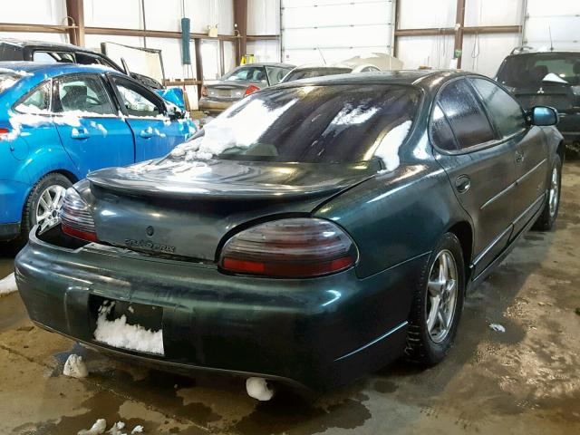 1G2WR5211YF139862 - 2000 PONTIAC GRAND PRIX GREEN photo 4