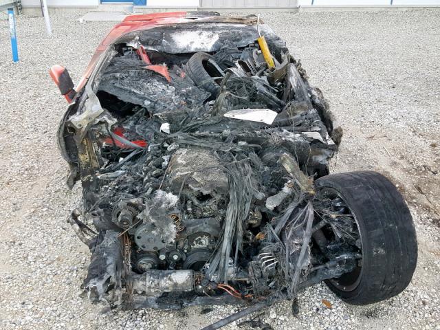 1G1YJ3D7XE5111702 - 2014 CHEVROLET CORVETTE S RED photo 9