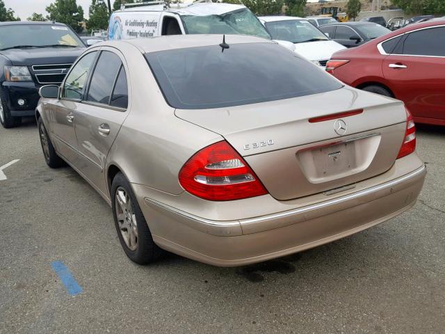 WDBUF65J93A243064 - 2003 MERCEDES-BENZ E 320 GOLD photo 3