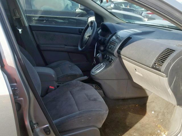 3N1AB61E08L752164 - 2008 NISSAN SENTRA 2.0 GRAY photo 5