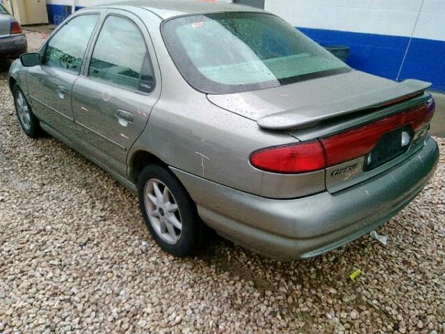 1FAFP66LXXK228540 - 1999 FORD CONTOUR SE BEIGE photo 3