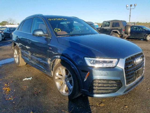 WA1JCCFS9JR015884 - 2018 AUDI Q3 PREMIUM BLUE photo 1