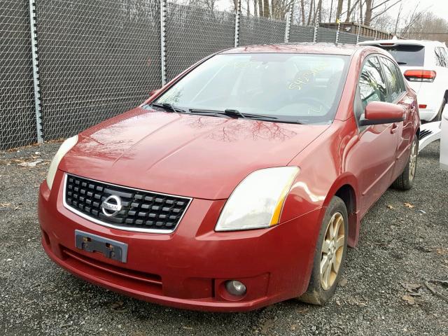 3N1AB61E78L729092 - 2008 NISSAN SENTRA 2.0 MAROON photo 2