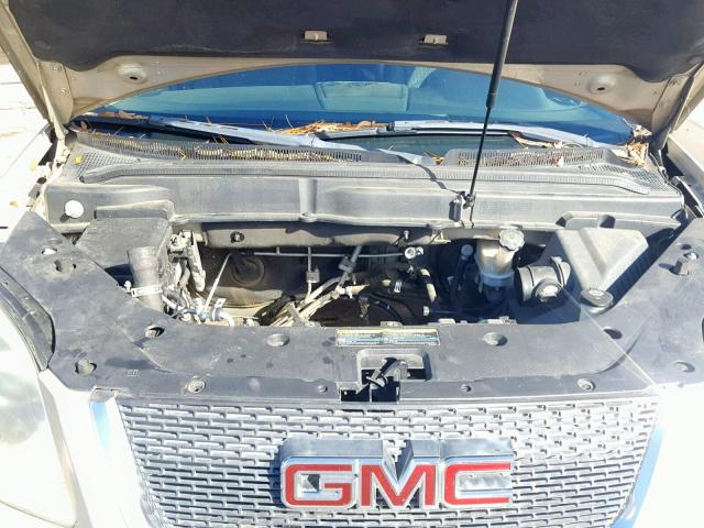 1GKER13777J158001 - 2007 GMC ACADIA SLE GOLD photo 7