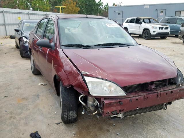 1FAHP34NX6W239752 - 2006 FORD FOCUS ZX4 RED photo 1