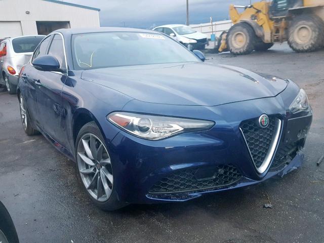 ZARFAECN9H7536434 - 2017 ALFA ROMEO GIULIA TI BLUE photo 1