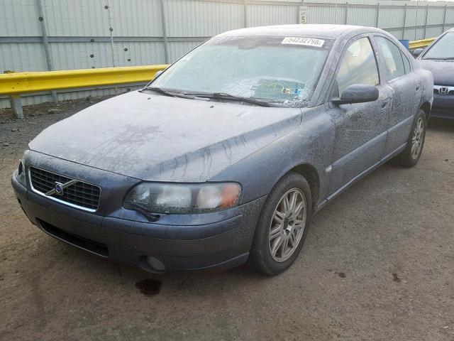 YV1RS59V242397891 - 2004 VOLVO S60 2.5T GRAY photo 2