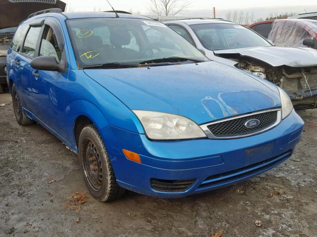 1FAFP36N77W116903 - 2007 FORD FOCUS ZXW BLUE photo 1