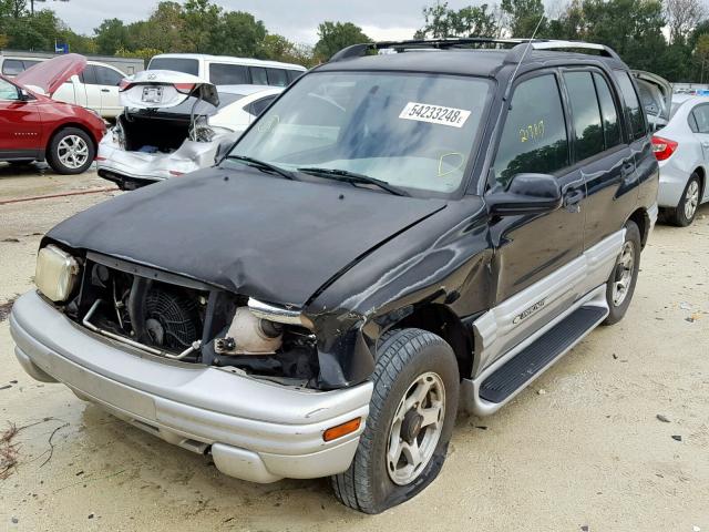 2CNBE634916953595 - 2001 CHEVROLET TRACKER LT BLACK photo 2