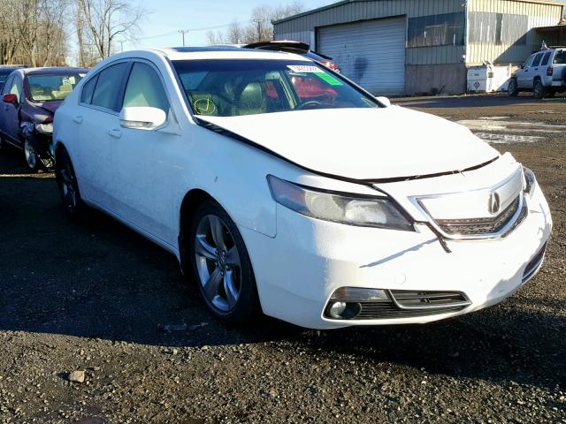 19UUA9F54DA003474 - 2013 ACURA TL TECH WHITE photo 1