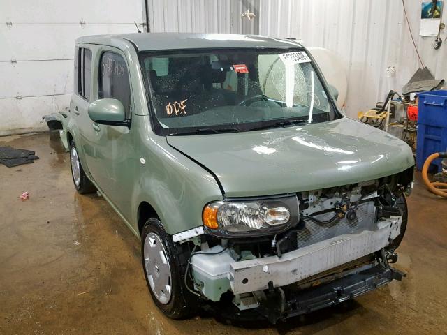 JN8AZ2KR9AT155846 - 2010 NISSAN CUBE BASE GREEN photo 1