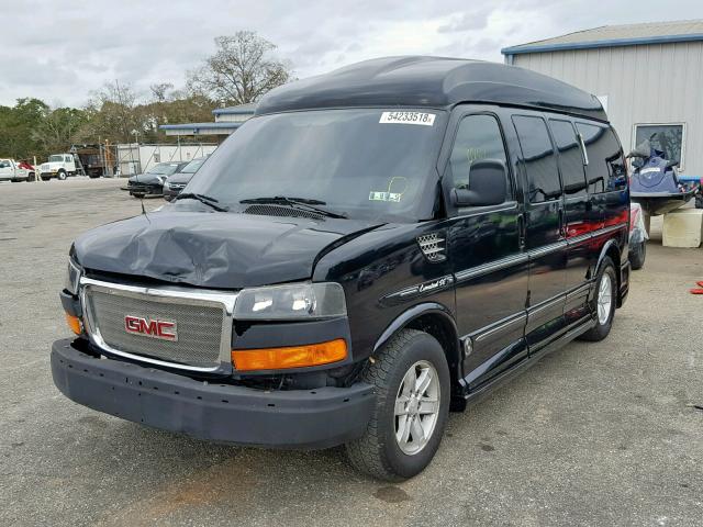 1GDS7DC48E1154513 - 2014 GMC SAVANA RV BLACK photo 2