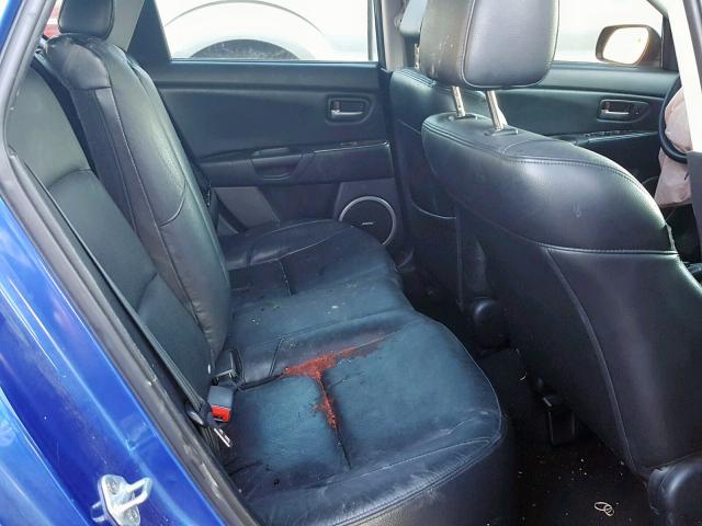 JM1BK343571633607 - 2007 MAZDA 3 HATCHBAC BLUE photo 6