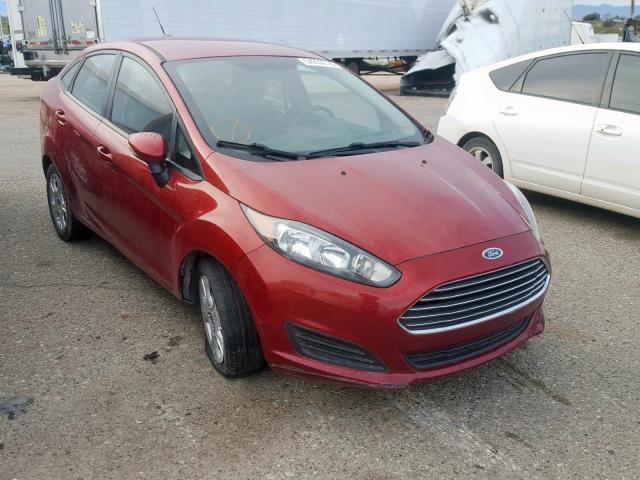 3FADP4BJ4EM151850 - 2014 FORD FIESTA SE RED photo 1