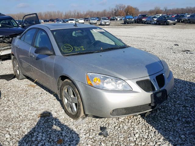 1G2ZH57N884129160 - 2008 PONTIAC G6 GT SILVER photo 1