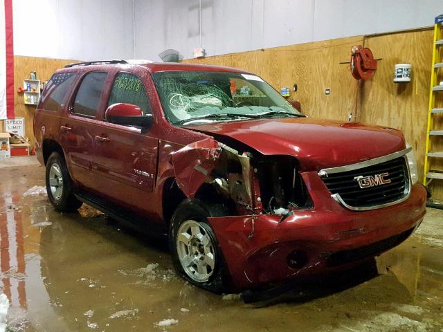 1GKFK130X7R197467 - 2007 GMC YUKON BURGUNDY photo 1