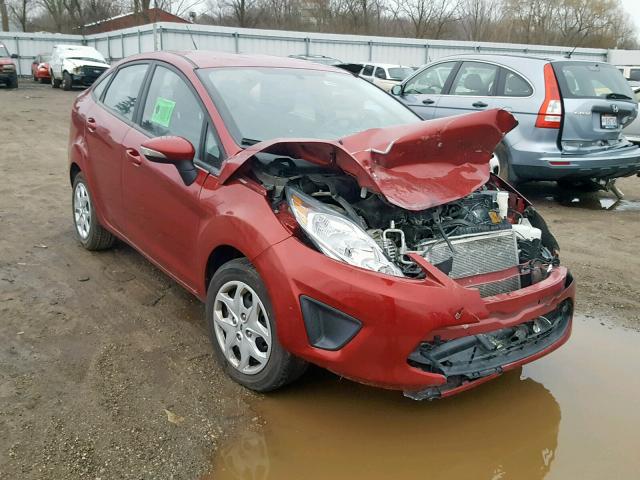 3FADP4BJ8DM219291 - 2013 FORD FIESTA SE RED photo 1