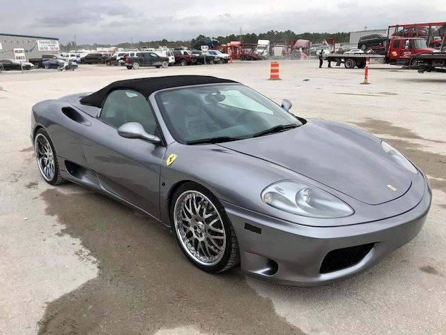 ZFFYT53A440136795 - 2004 FERRARI 360 SPIDER GRAY photo 1