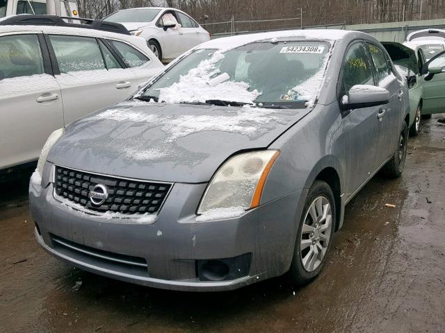 3N1AB61E07L626742 - 2007 NISSAN SENTRA 2.0 GRAY photo 2