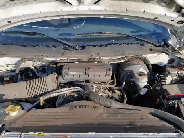 3B7KC26Z91M250613 - 2001 DODGE RAM 2500 WHITE photo 7