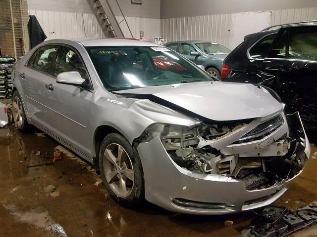 1G1ZC5EU5CF367350 - 2012 CHEVROLET MALIBU 1LT SILVER photo 1