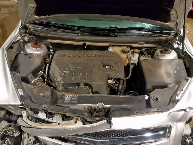 1G1ZC5EU5CF367350 - 2012 CHEVROLET MALIBU 1LT SILVER photo 7