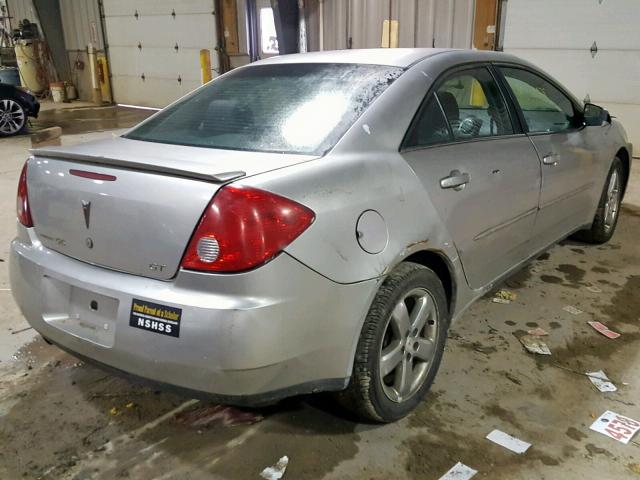 1G2ZH548154150779 - 2005 PONTIAC G6 GT SILVER photo 4