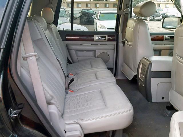 5LMFU27596LJ03879 - 2006 LINCOLN NAVIGATOR Қара фото 6