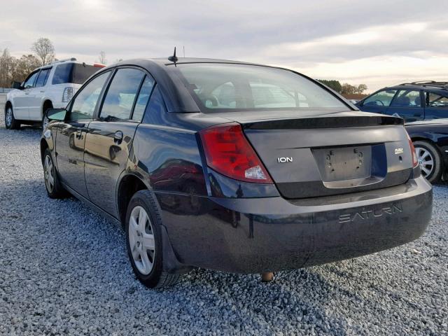 1G8AJ55F37Z201001 - 2007 SATURN ION LEVEL BLACK photo 3