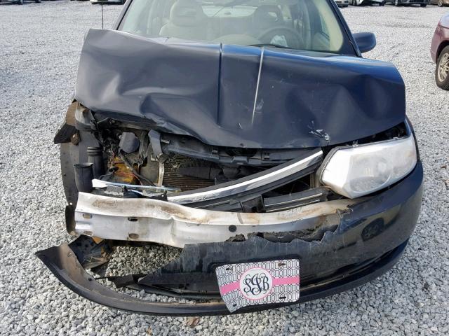 1G8AJ55F37Z201001 - 2007 SATURN ION LEVEL BLACK photo 7