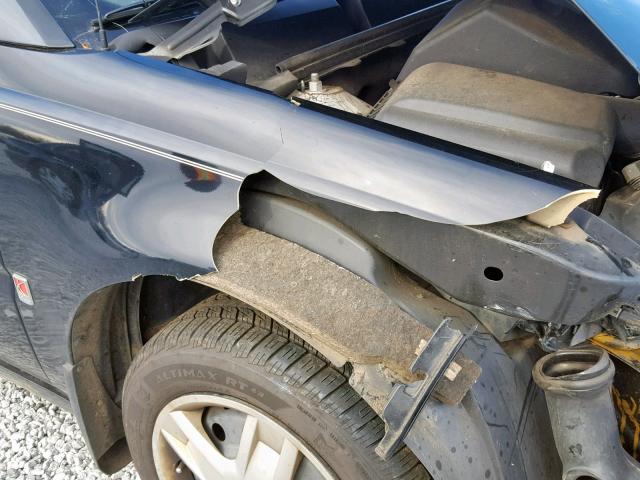 1G8AJ55F37Z201001 - 2007 SATURN ION LEVEL BLACK photo 9