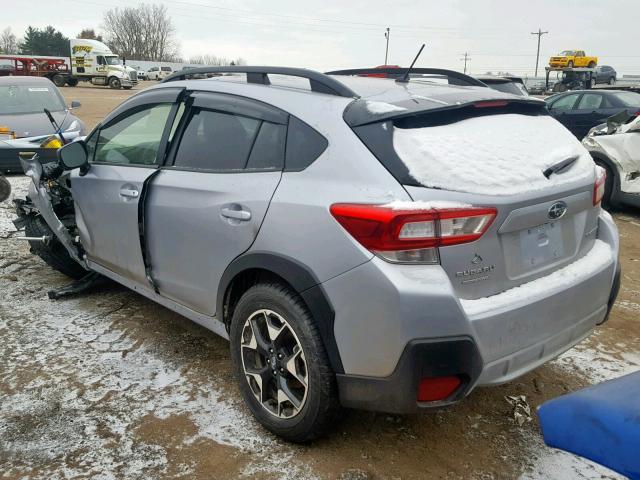 JF2GTAAC3K9235223 - 2019 SUBARU CROSSTREK GRAY photo 3