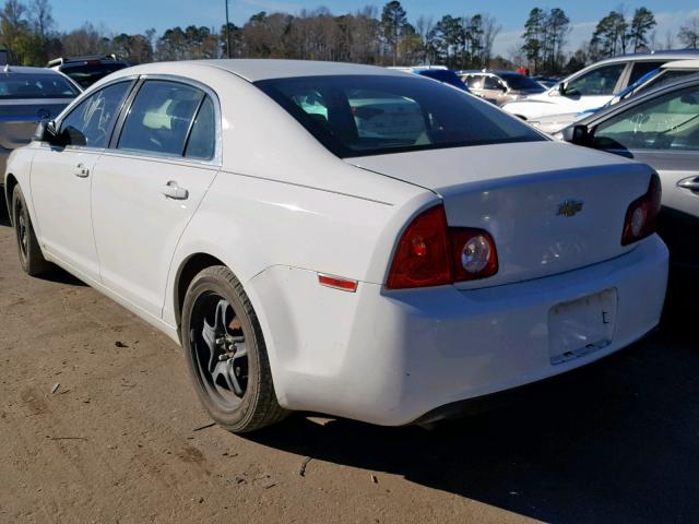 1G1ZG57B99F160128 - 2009 CHEVROLET MALIBU LS WHITE photo 3