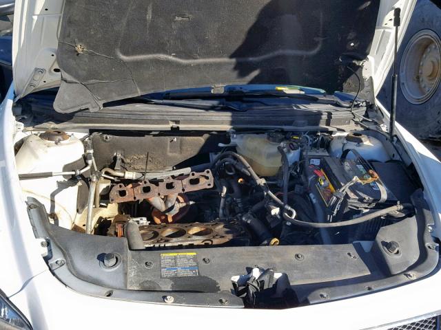 1G1ZG57B99F160128 - 2009 CHEVROLET MALIBU LS WHITE photo 7